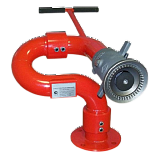 Стационарный пожарный ствол ЛС-С20У (складная рукоятка)